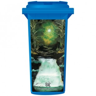 Brett Day Enchanted Forest Wheelie Bin Sticker Panel